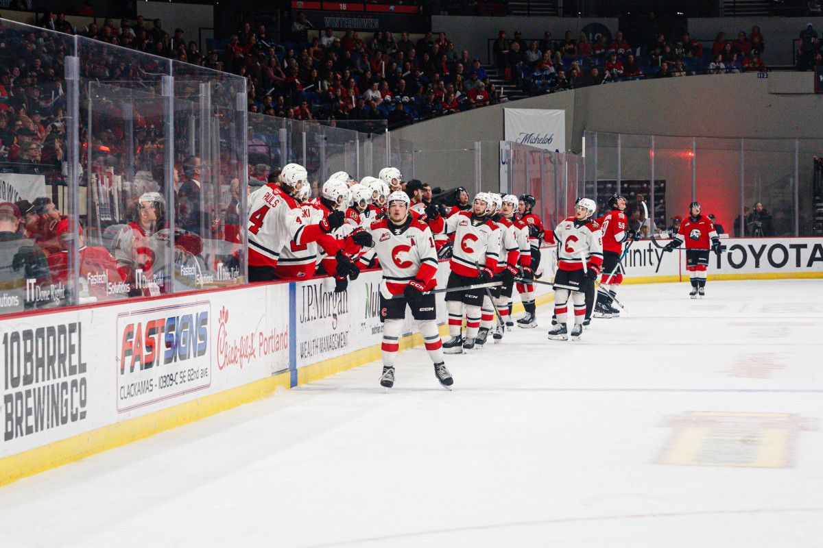 Prince George Cougars at Portland Winterhawks