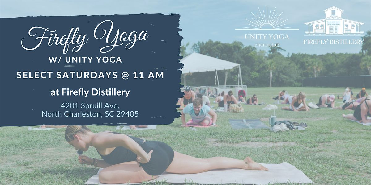 Outdoor Yoga at Firefly Distillery