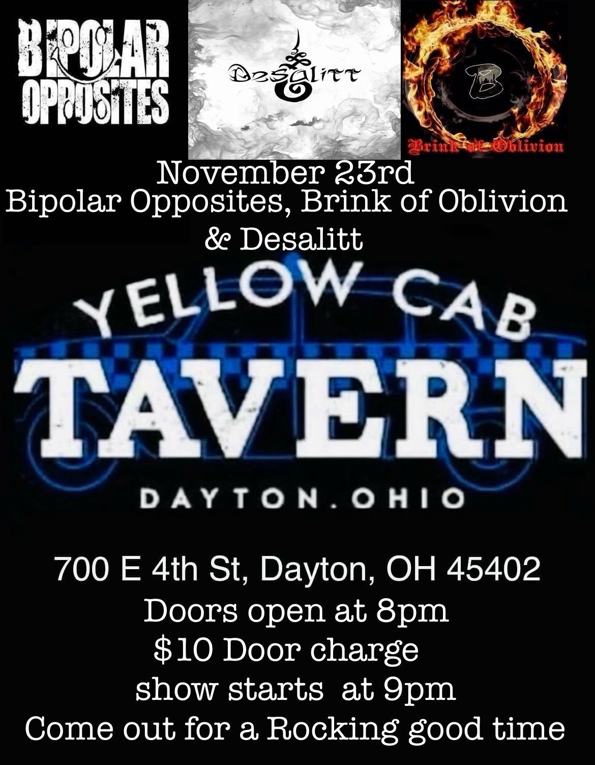 Show at Yellow Cab Tavern 