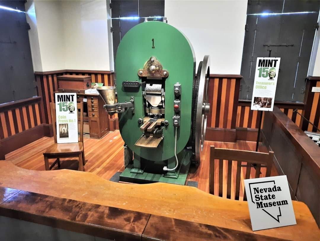 Coin Press No. 1 Demonstration and Minting of the Liberty Seated Commemorative Medallion