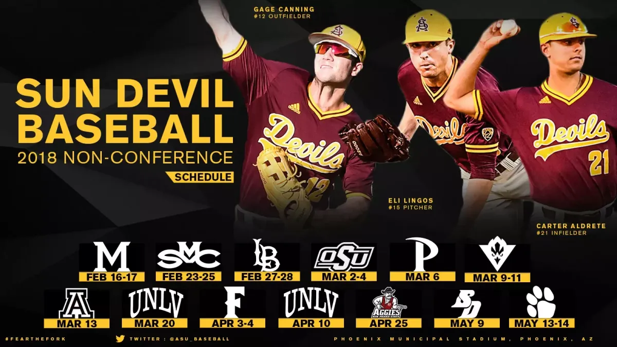 Parking New Mexico State Aggies at Arizona State Sun Devils Baseball