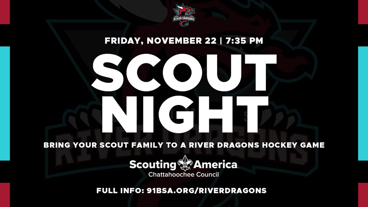 Scout Night with the River Dragons