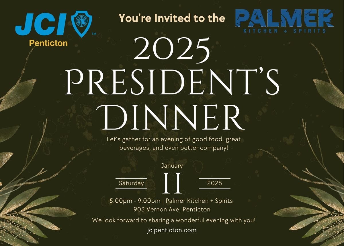 2025 JCI Penticton President's Dinner