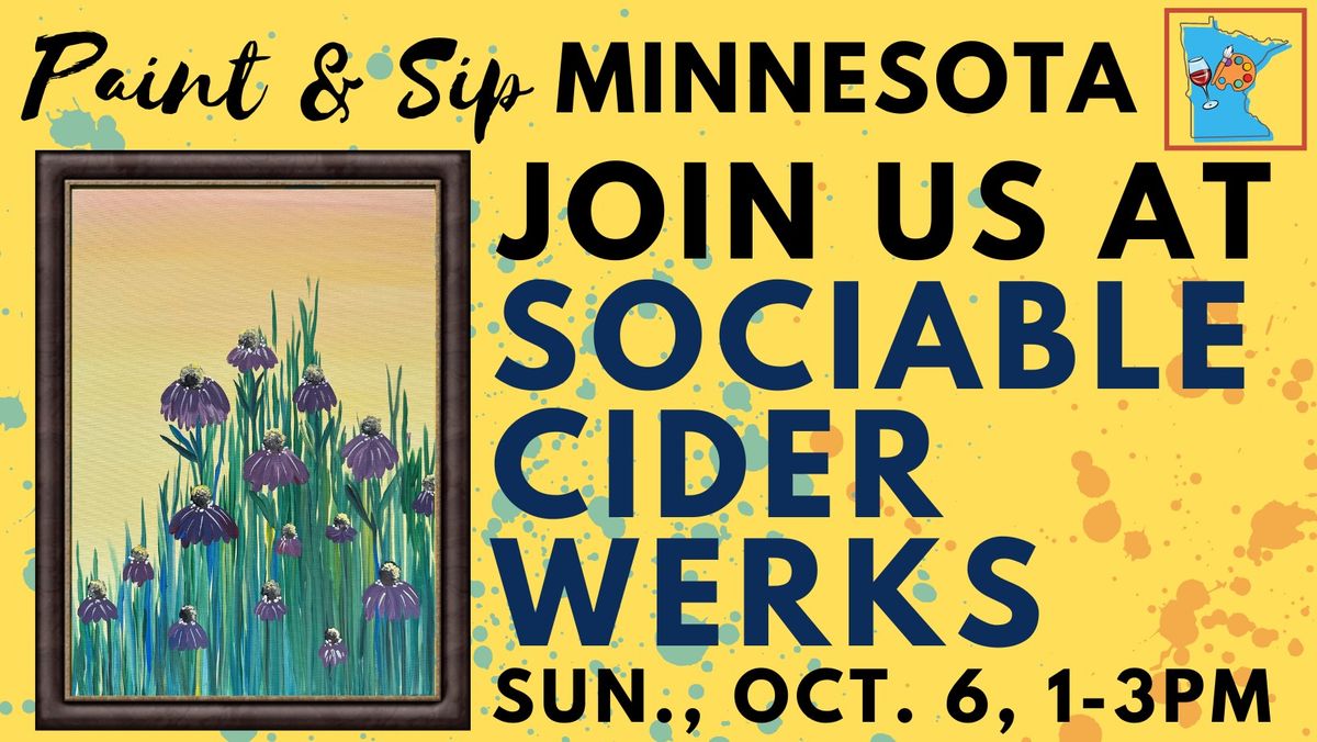 October 6 Paint & Sip at Sociable Cider Werks