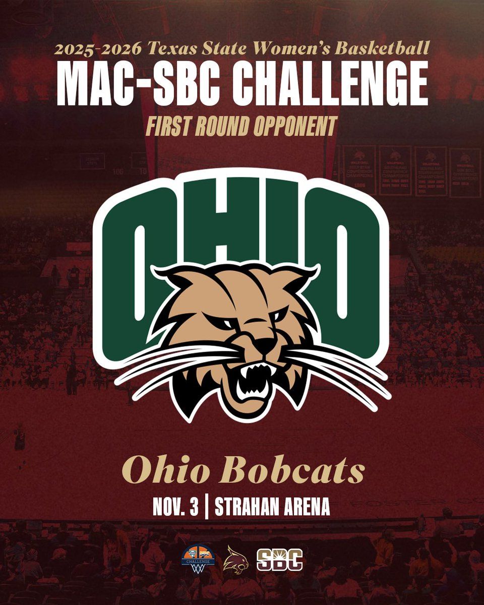 Texas State Bobcats Women's Basketball vs. Ohio Bobcats
