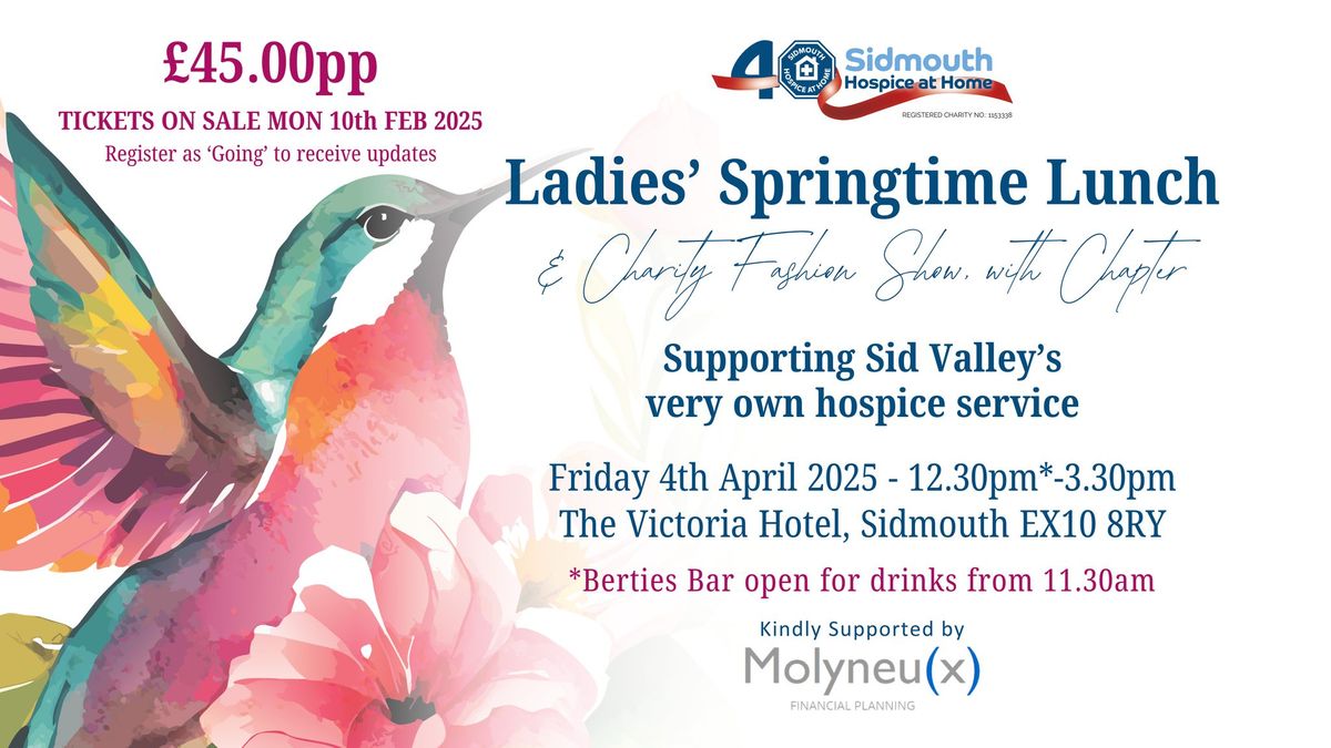 Ladies' Springtime Lunch & Charity Fashion Show 2025