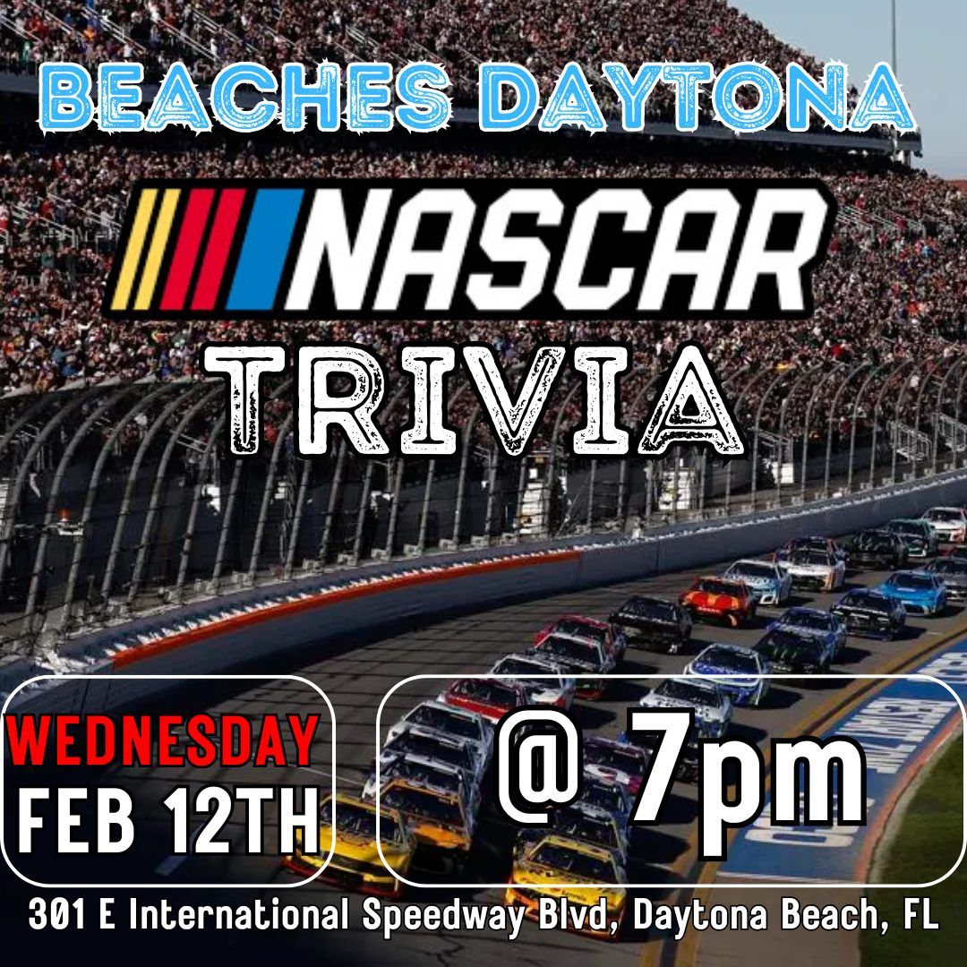 Nascar Trivia @ Beaches Daytona 