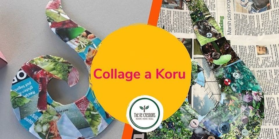 Collage a Koru, Ranui Library, Tuesday 12 July 10.30-12.30