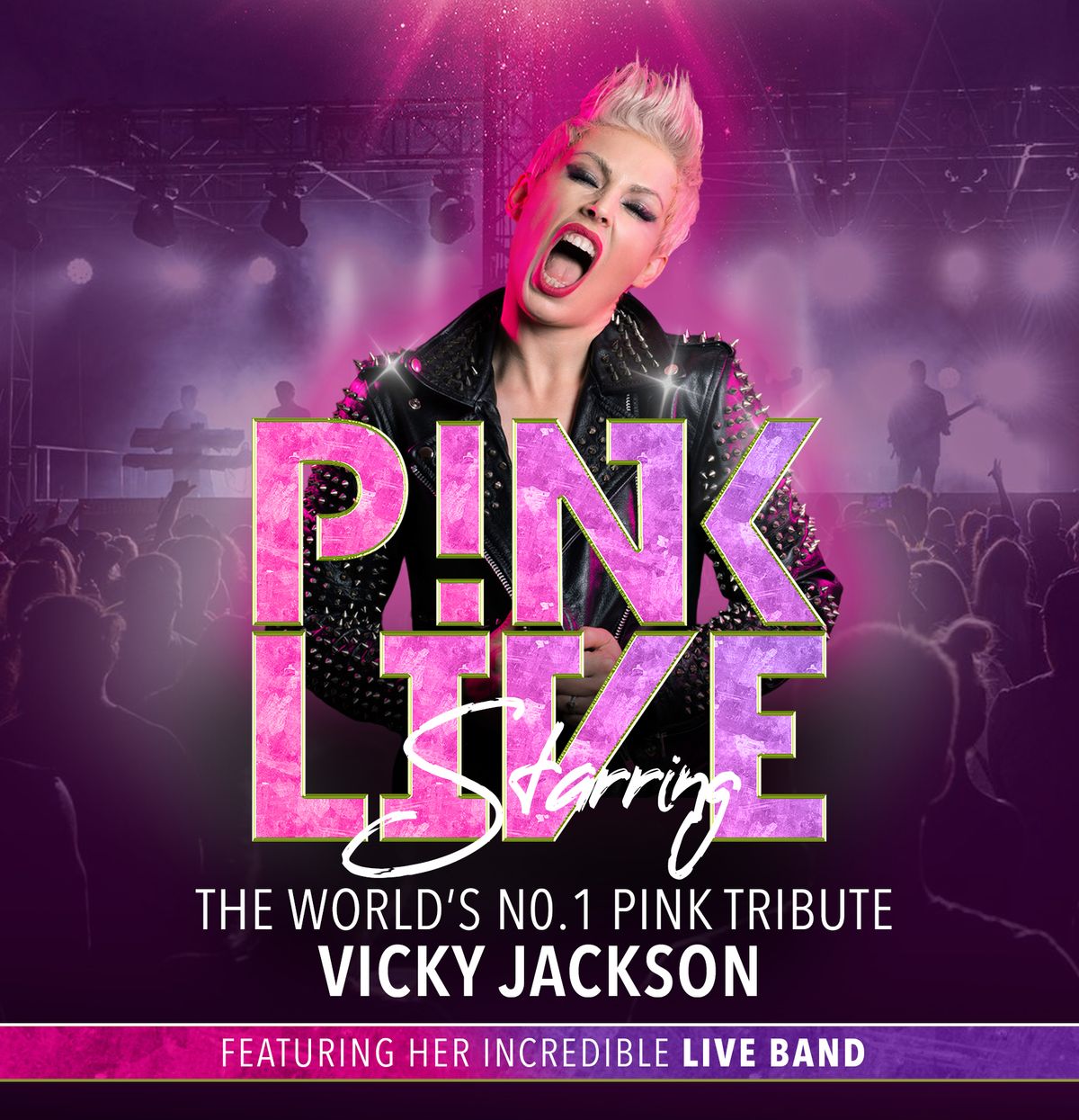 PINK LIVE - Starring Vicky Jackson - Brentwood Centre 