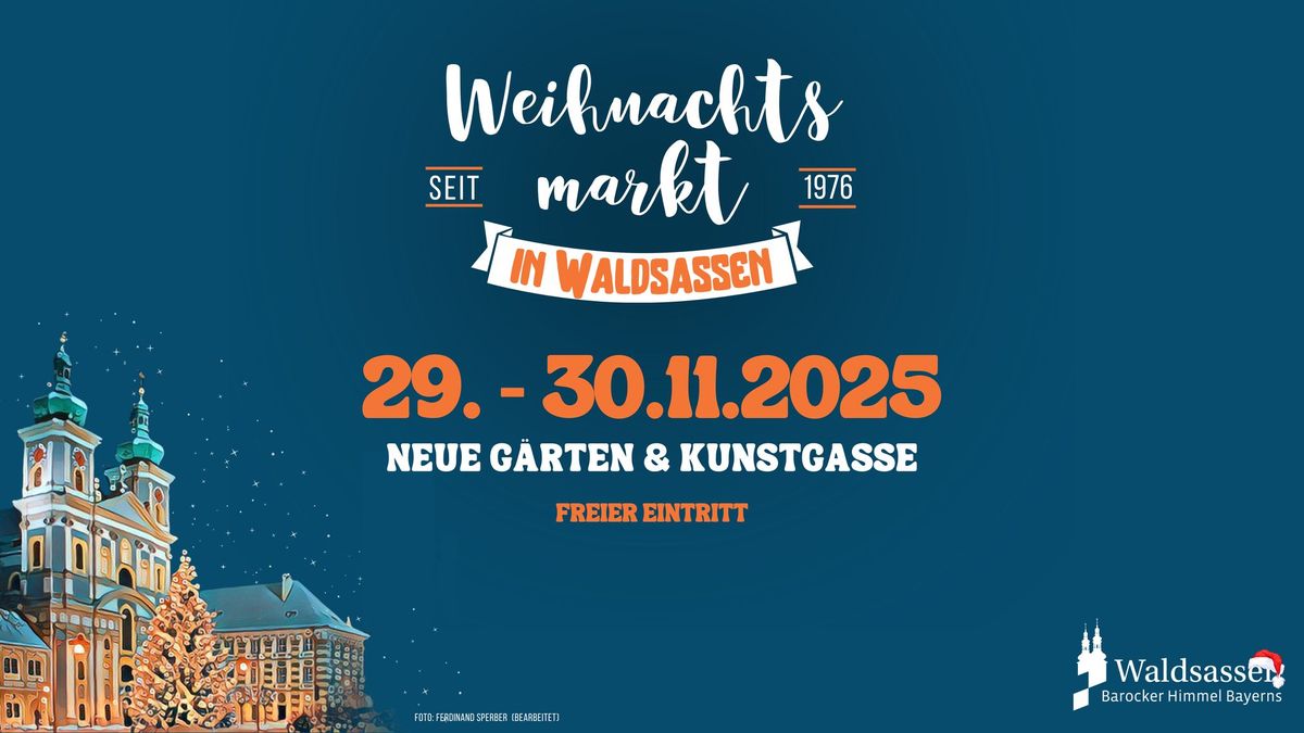 Waldsassener Weihnachtsmarkt 2025