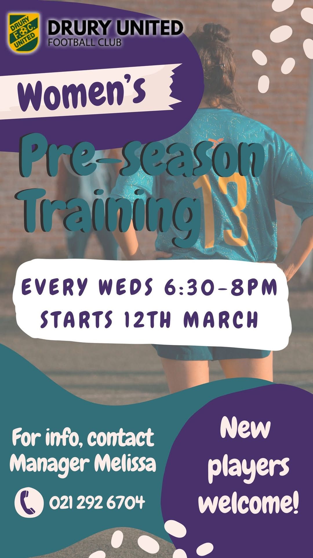 Women's Pre-season Training