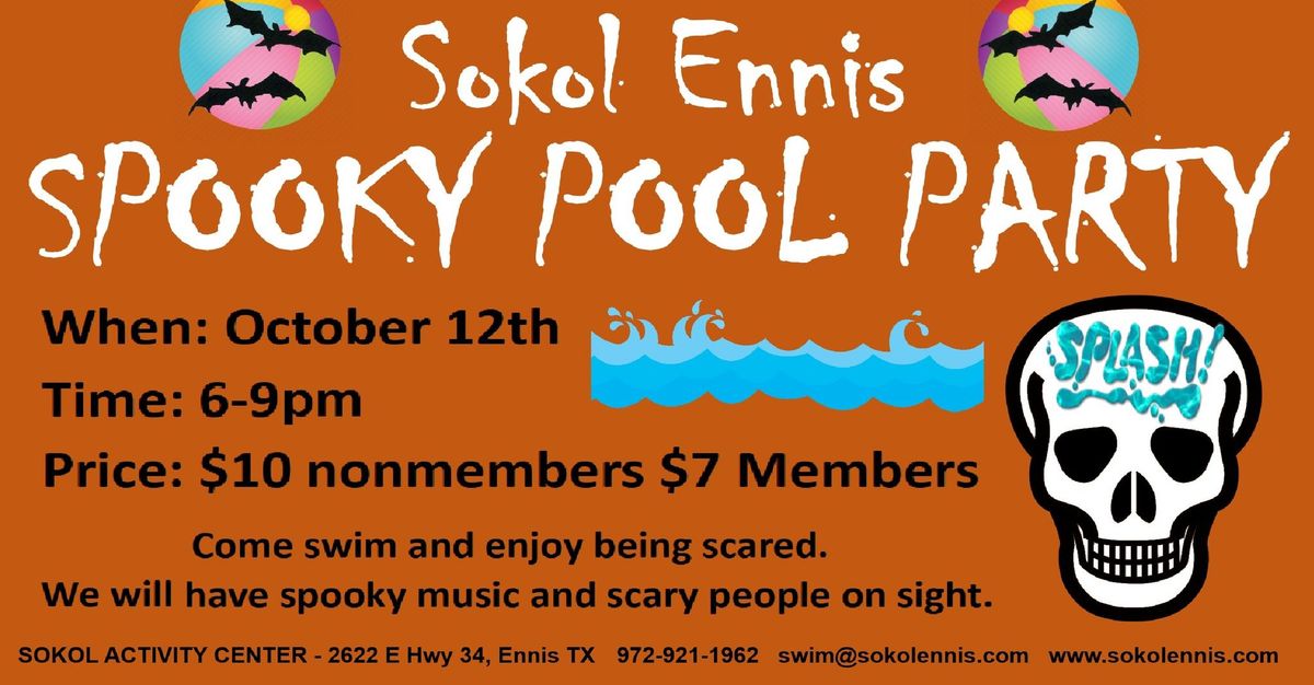 Spooky Pool Party