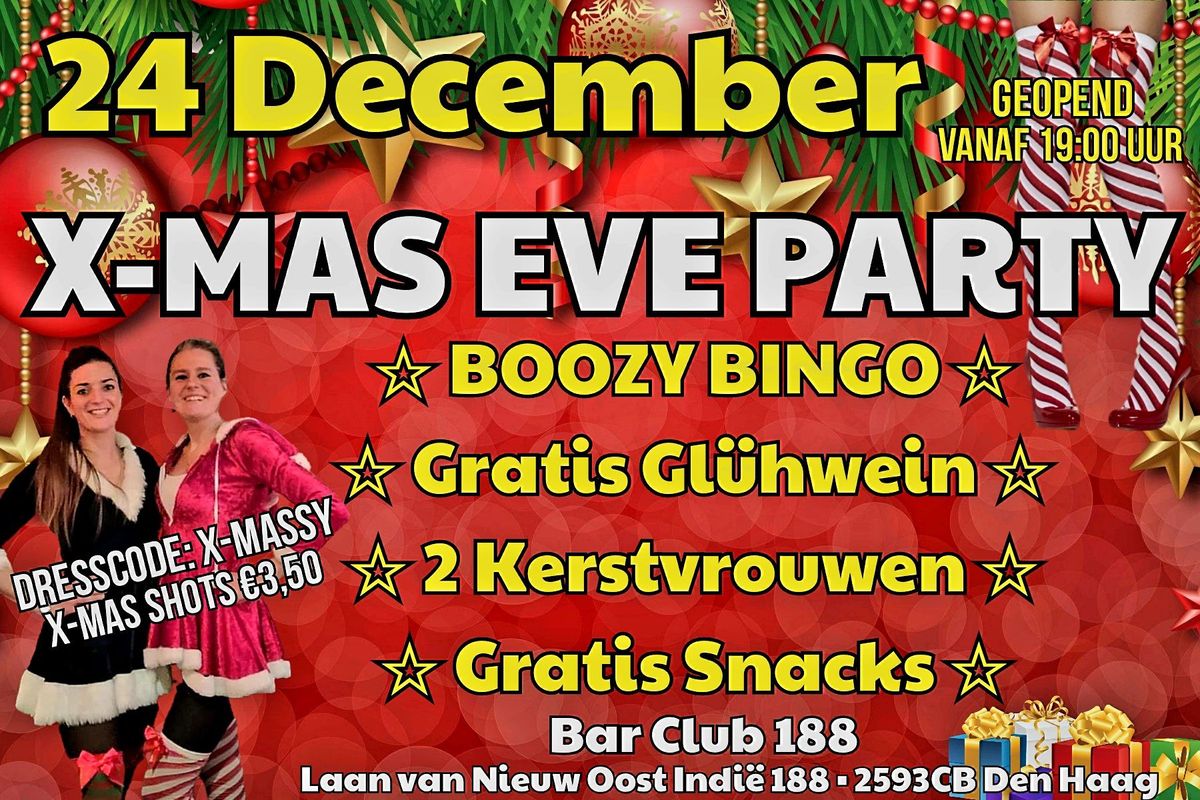 188 X-Mas Eve Party (Boozy Bingo) 