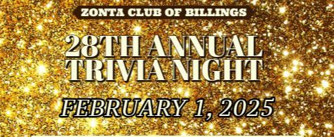 ZONTA 28th ANNUAL TRIVIA NIGHT