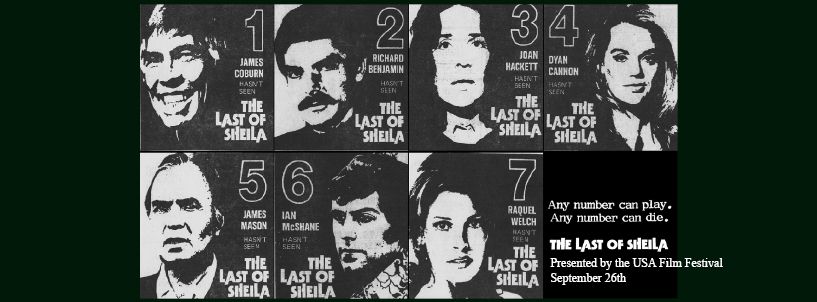 USA Film Festival presents THE LAST OF SHEILA (1973) with Alonso Duralde