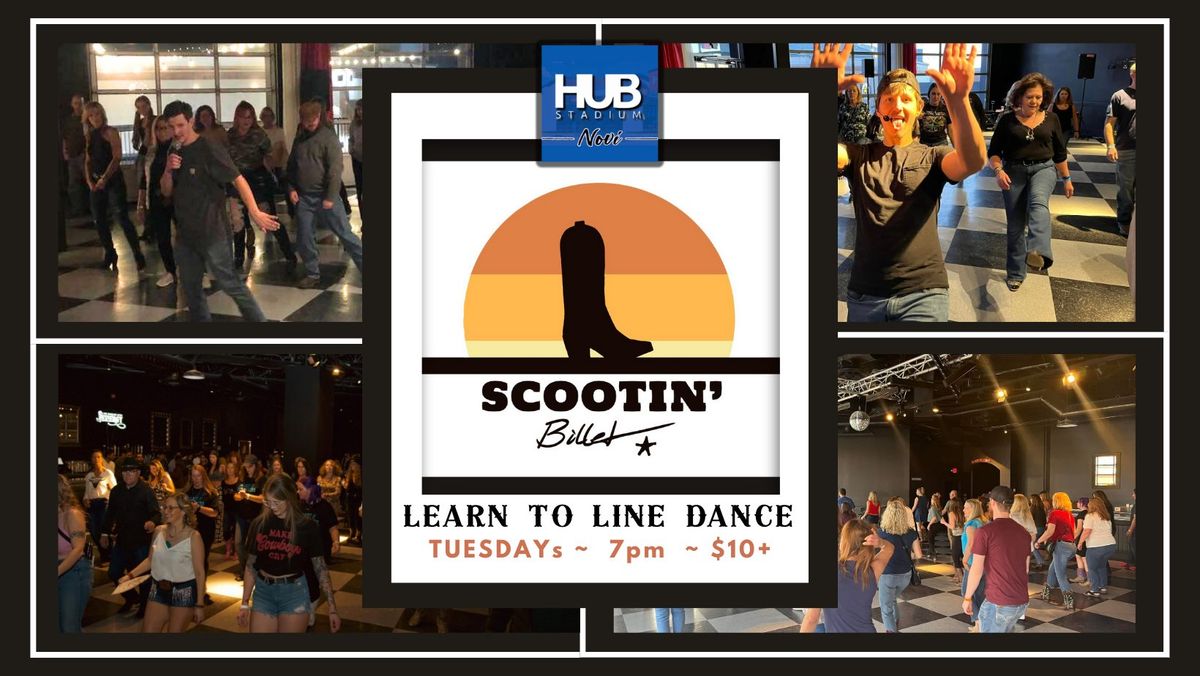 Line Dancing with Boot Scootin Billet