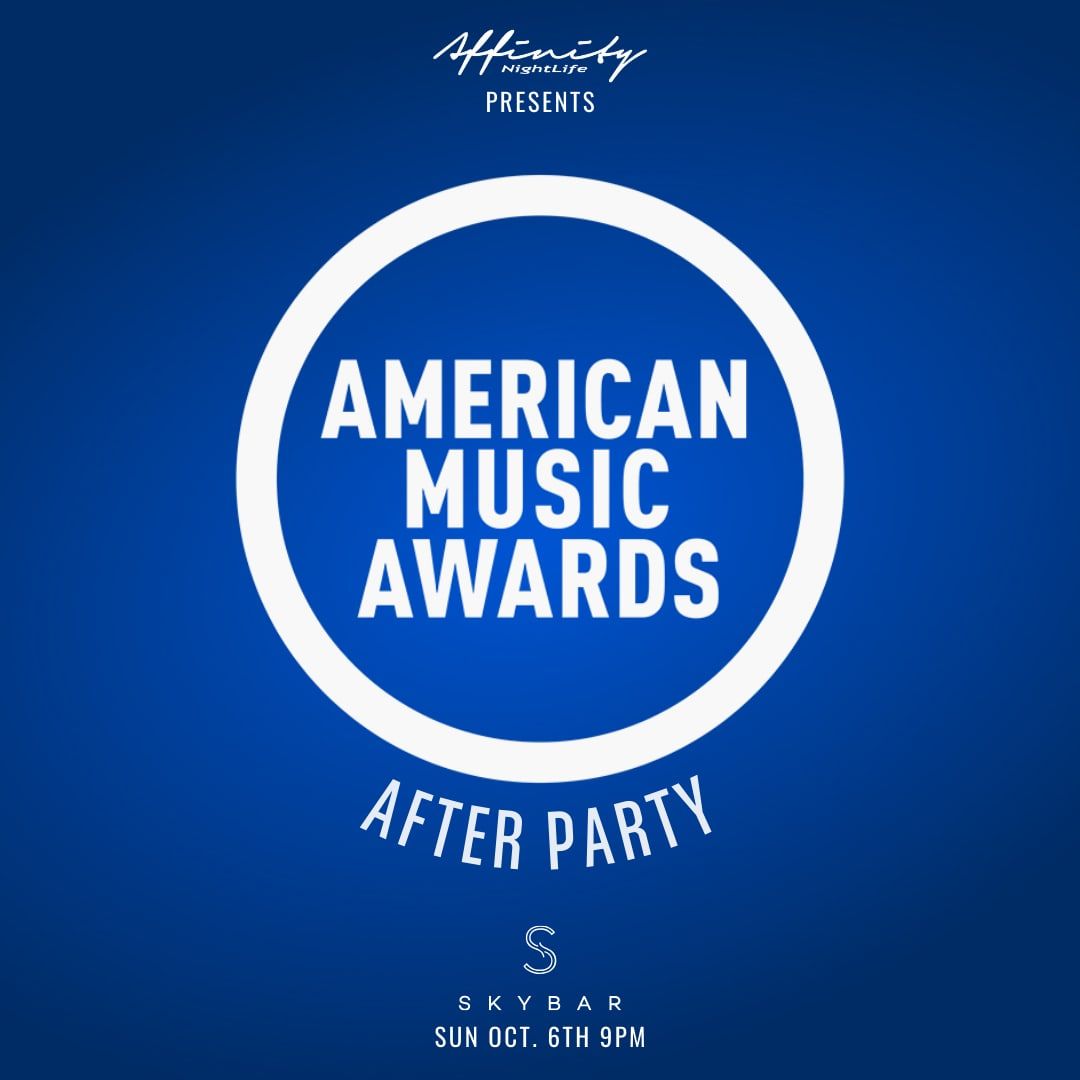 American Music Awards After Party at Skybar (Top Media, Celebs, Red Carpet)