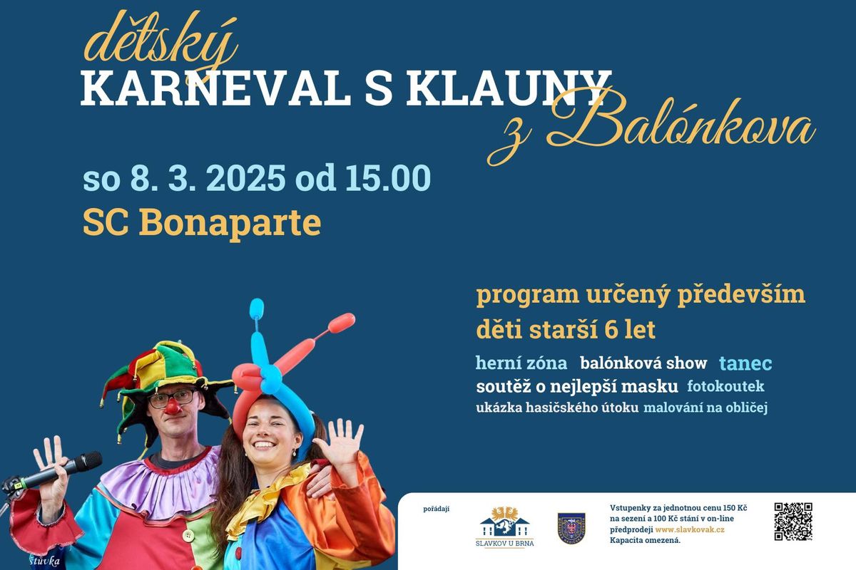 D\u011btsk\u00fd karneval s Klauny z Bal\u00f3nkova