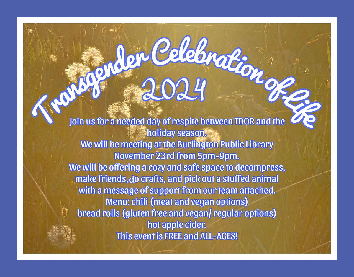 Transgender Celebration of Life