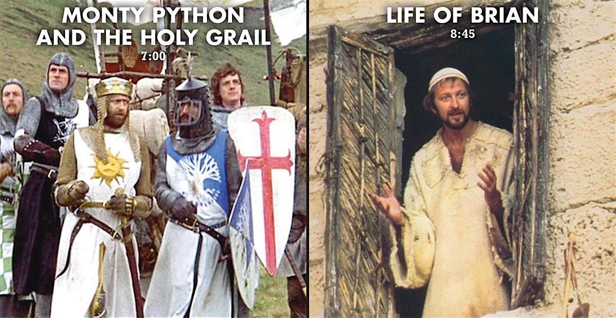 Monty Python Double Feature: Holy Grail & Life of Brian