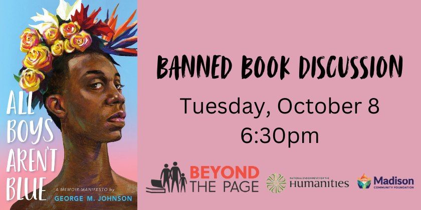 Banned Book Discussion: All Boys Aren't Blue