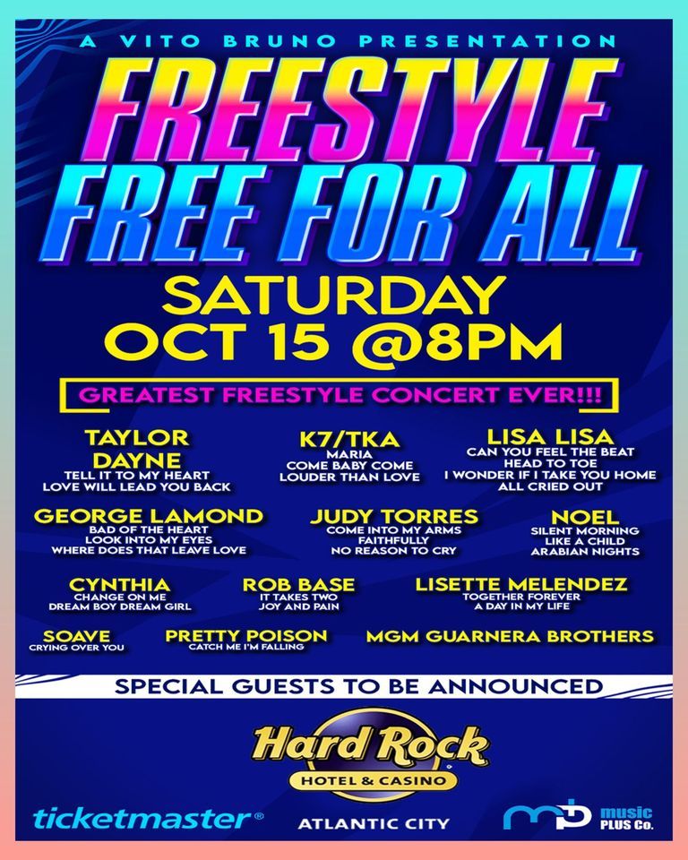 Freestyle Free For All Hard Rock Atlantic City NJ Hard Rock Hotel