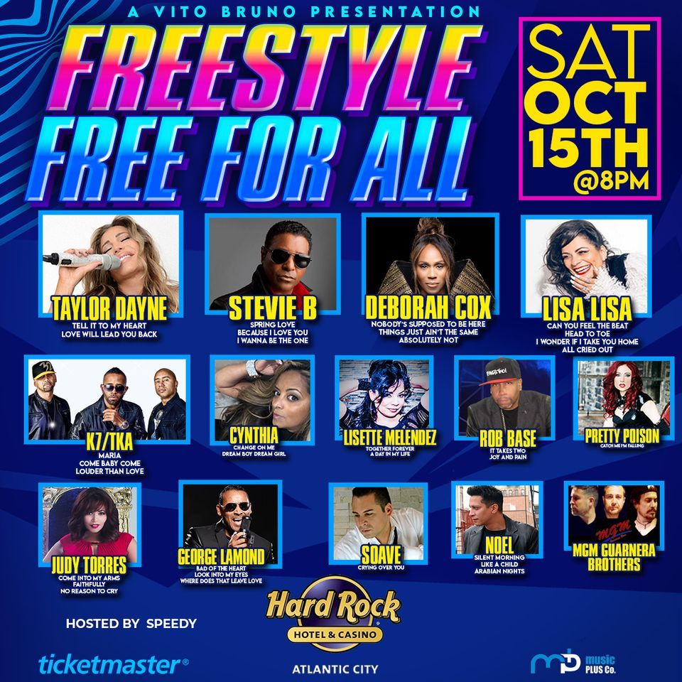 Freestyle Free For All Hard Rock Atlantic City NJ, Hard Rock Hotel