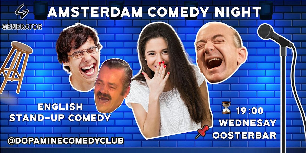 Amsterdam International Comedy Night: Stand-up Comedy in English