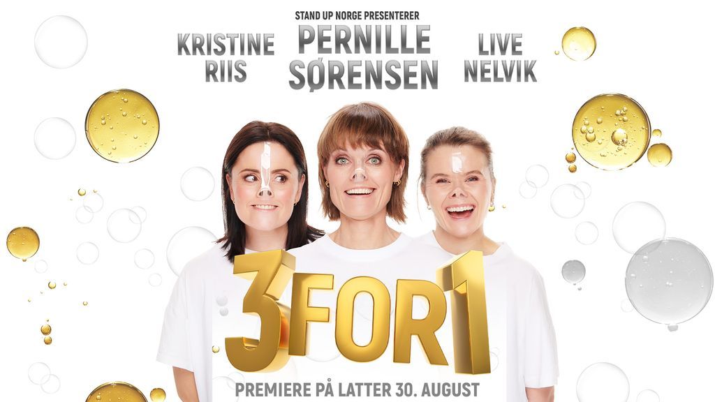 "3 for 1" - med Pernille S\u00f8rensen, Live Nelvik og Kristine Riis