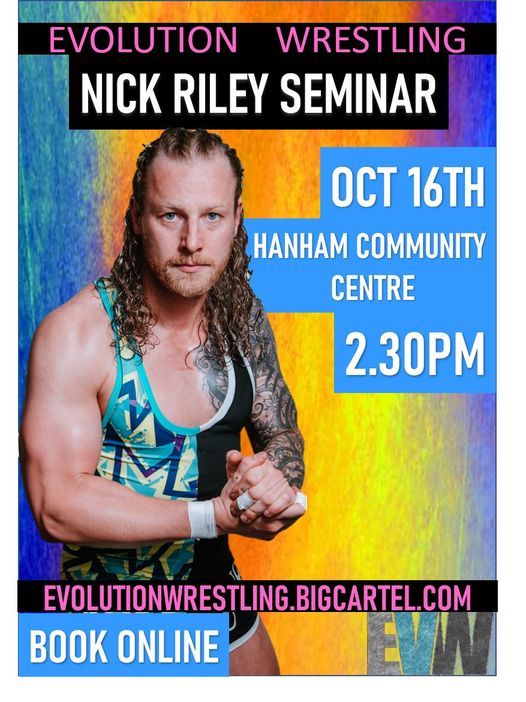 Nick Riley Seminar, Oct 16th