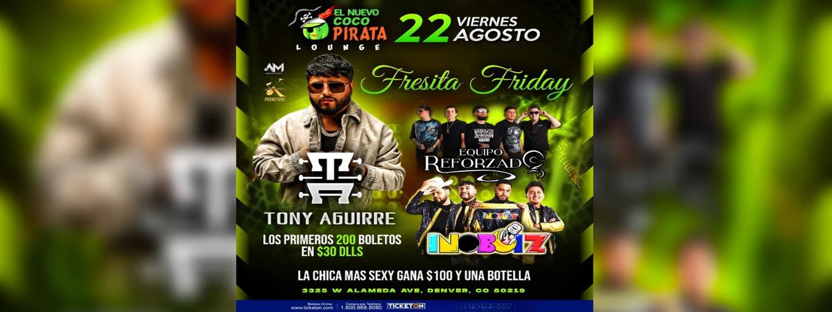 TONY AGUIRRE, EQUIPO REFORZADO & MAS