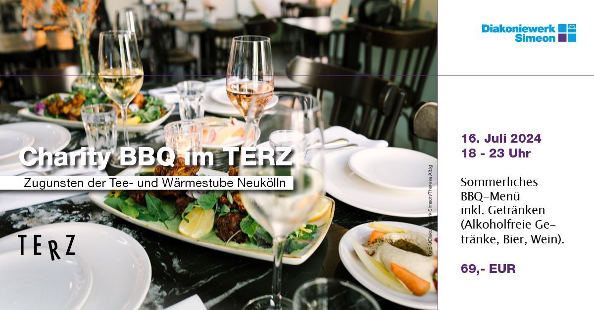 Charity BBQ im Restaurant Terz Berlin-Neuk\u00f6lln