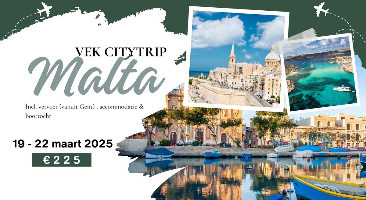 VEK Citytrip: Malta 