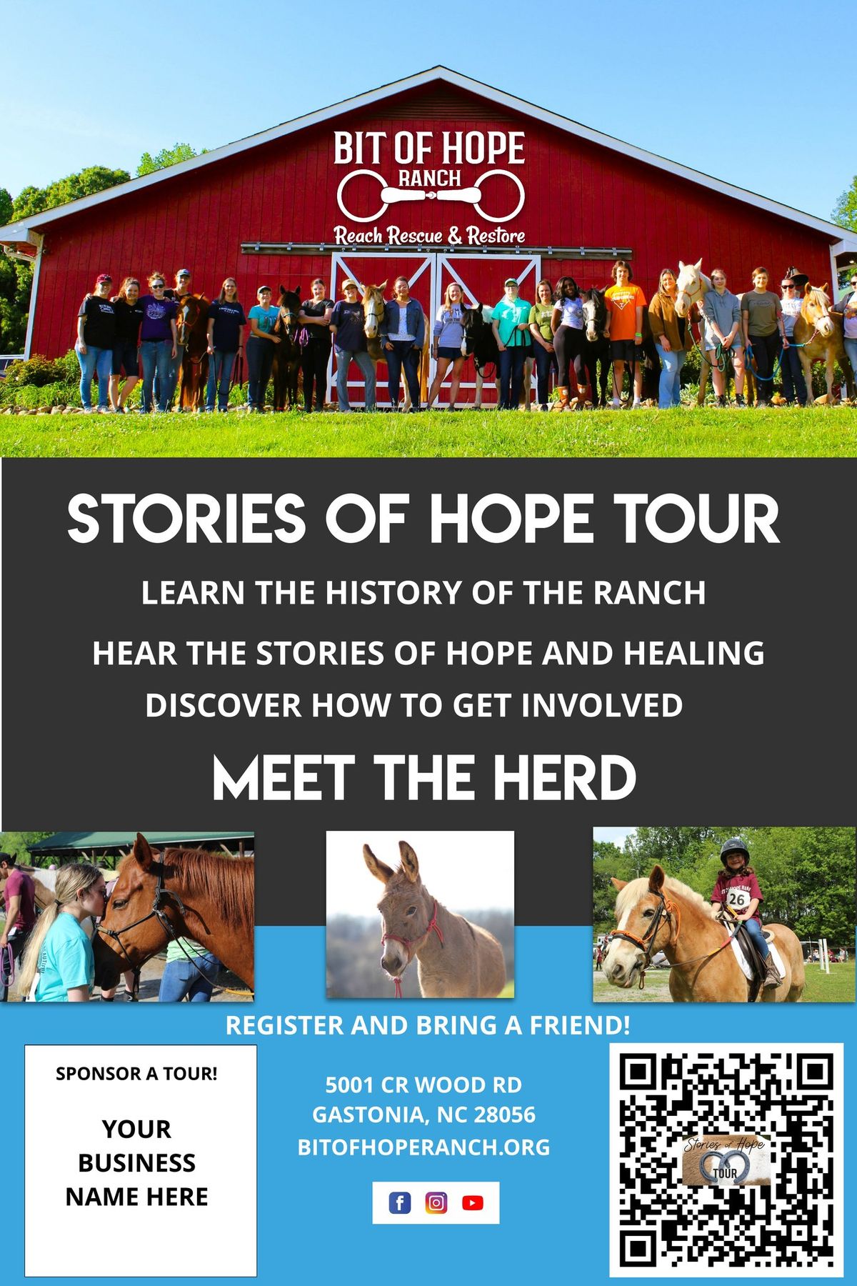 Stories of Hope Tour Sat March 8th!