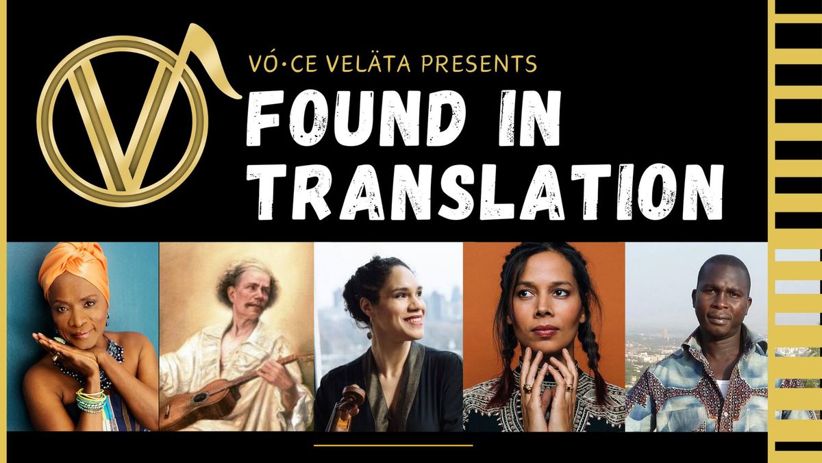 Voce Velata Found in Translation 
