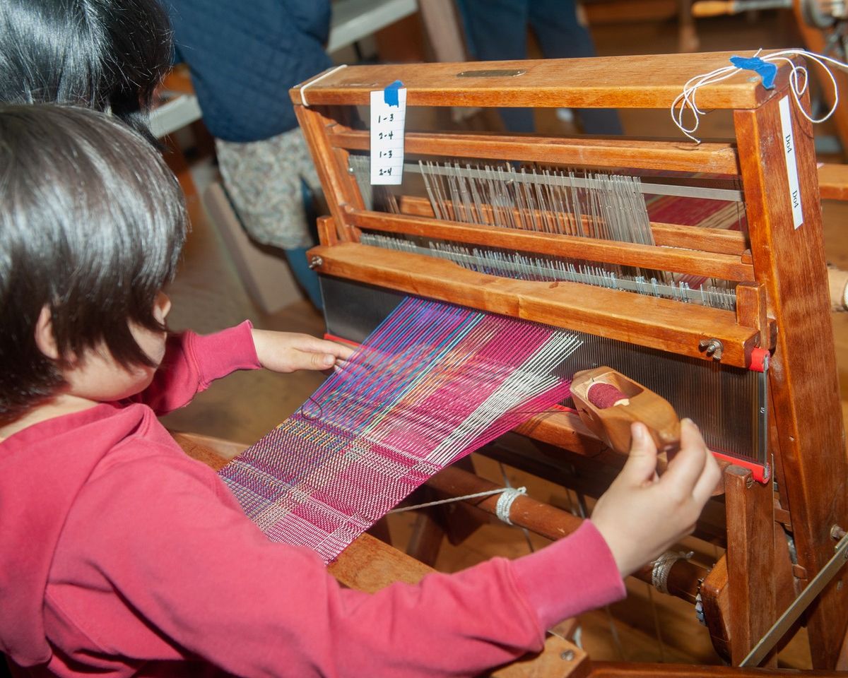 Handweaving Demonstration Day with the Handweavers Guild of Connecticut