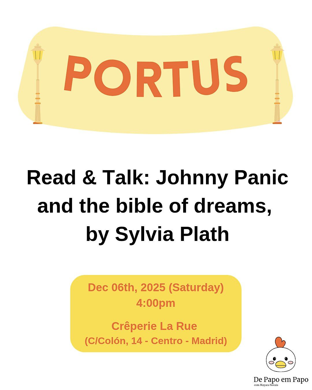 Read & Talk: Johnny Panic and the bible of dreams, by Sylvia Plath