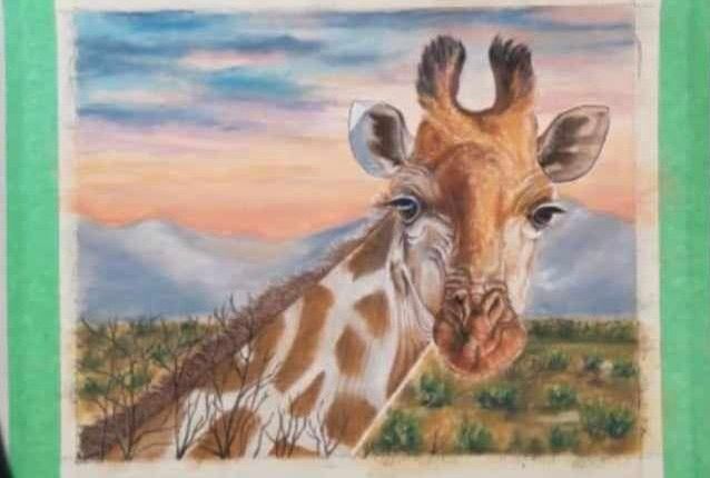 Pastels - Giraffe \ud83e\udd92 