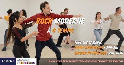 Session de Pratique Danse Rock Moderne (4 temps) \u00e0 Ch\u00e2telet