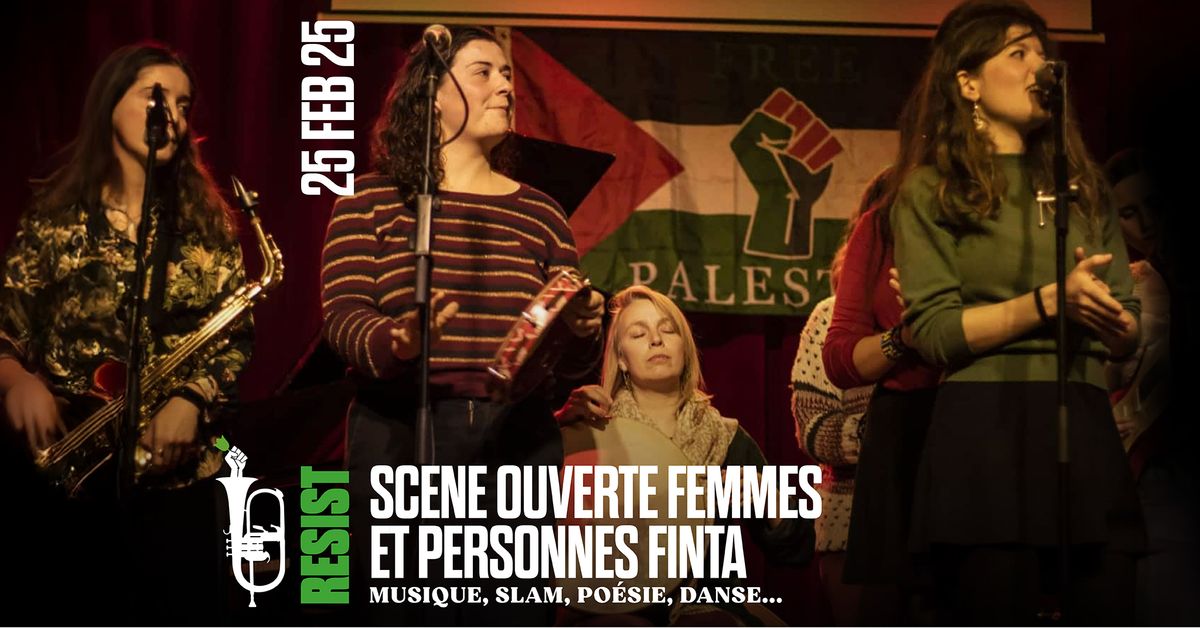 SCENE OUVERTE FEMMES ET PERSONNES FINTA