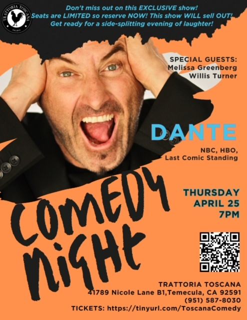 Comedy Night with Melissa, Willis, and Dante