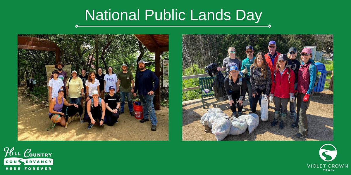 National Public Lands Day Trail Cleanup