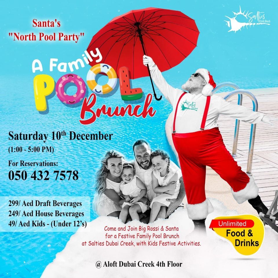 Santa's North Pool Party 