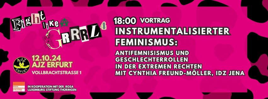 Fight like a GRRRL4: Instrumentalisierter Feminismus (Vortrag)