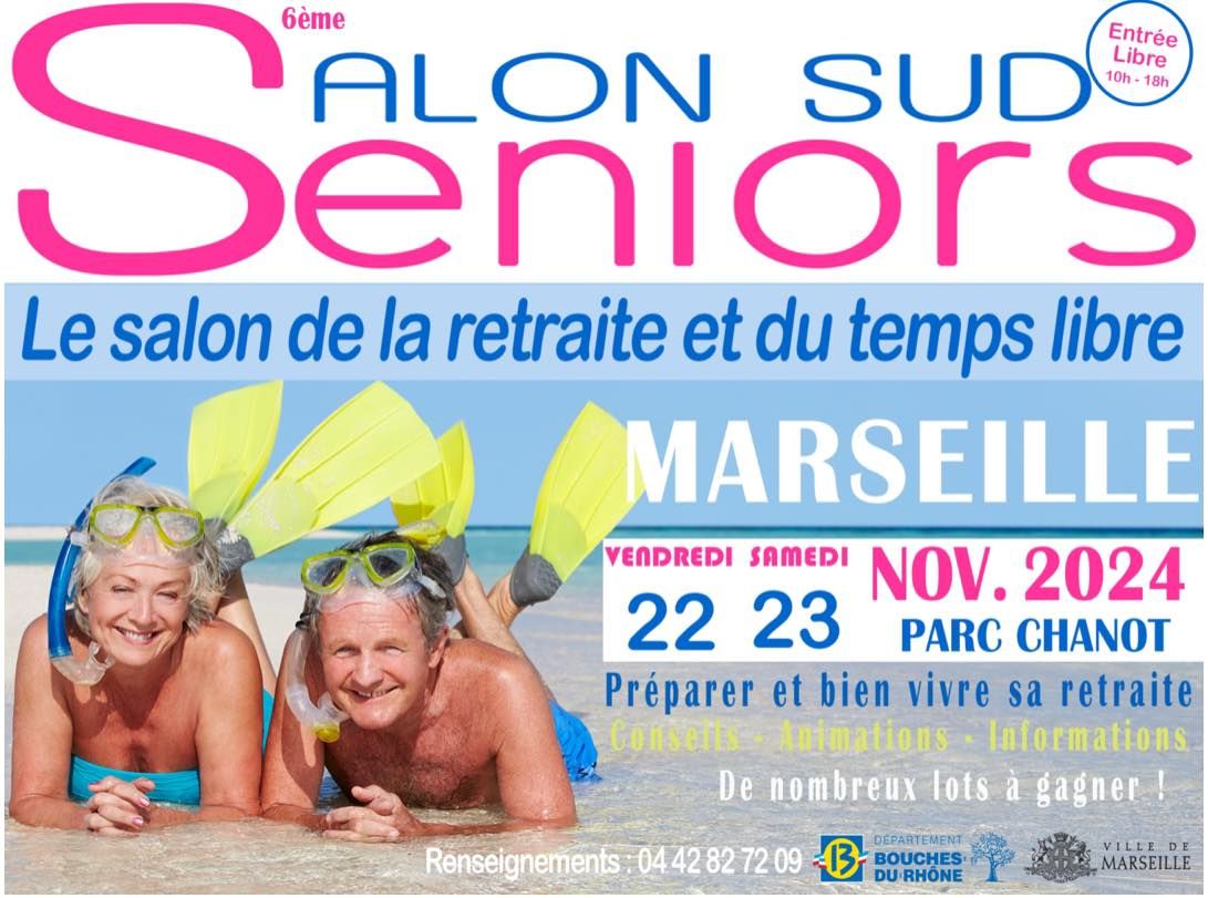 Salon, des Seniors, de Marseille, au Palais des Congr\u00e8s du parc Chanot