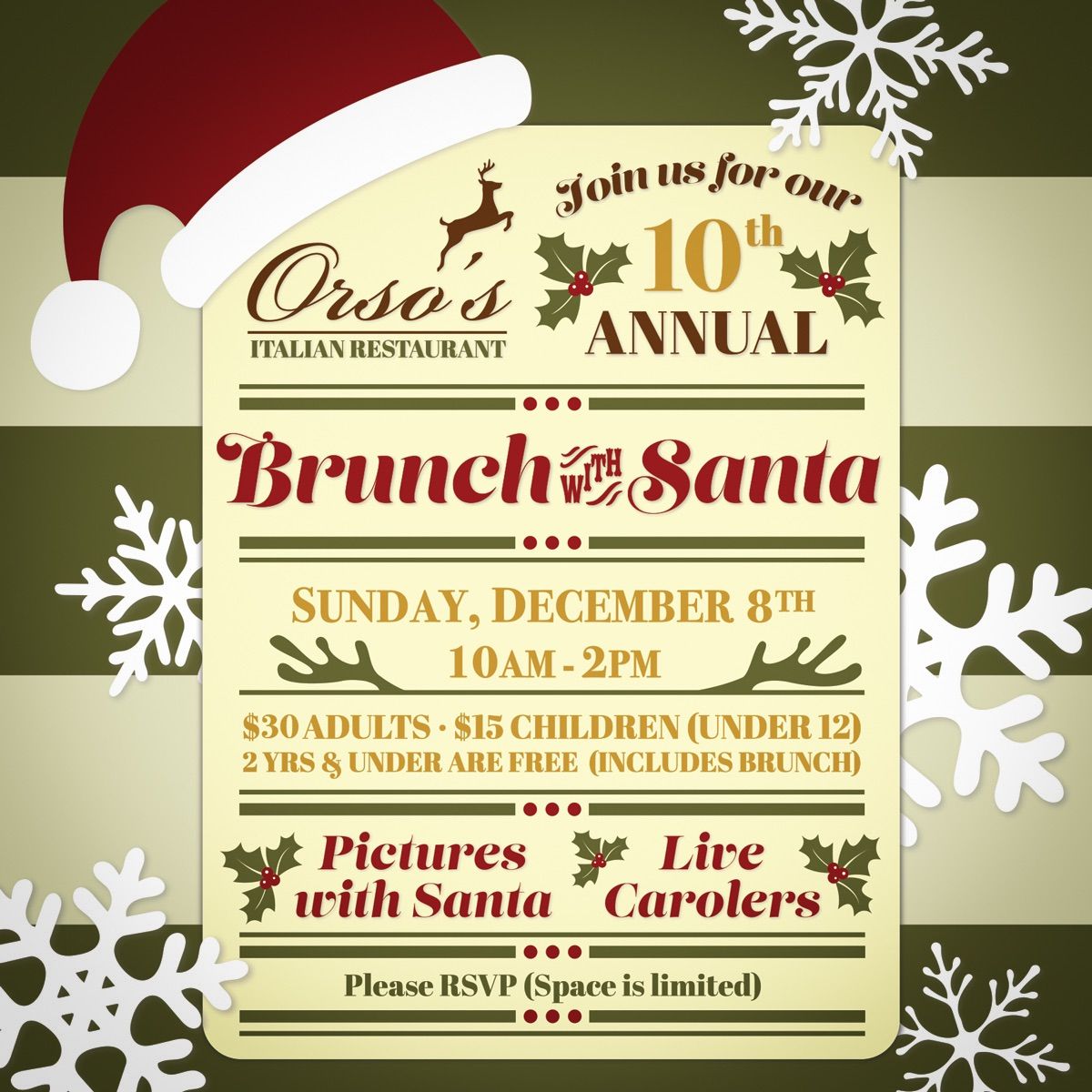 10th annual Santa Brunch