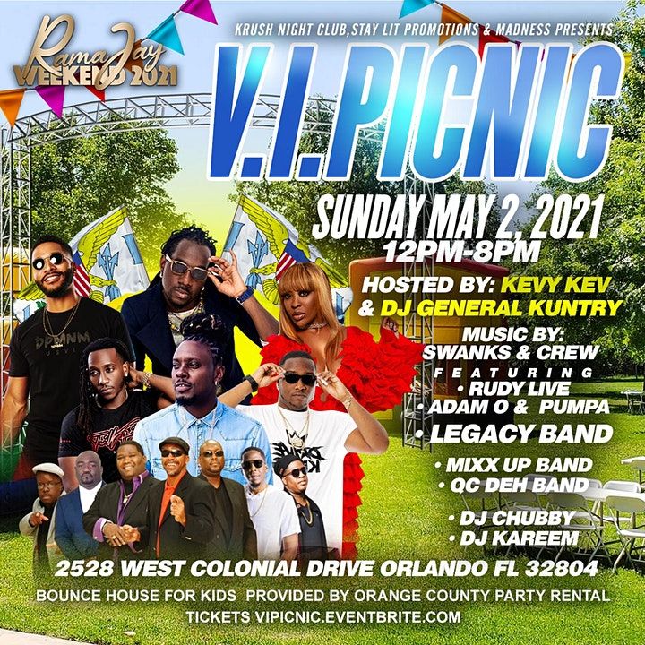 VI Picnic, 2528 W Colonial Dr, Orlando, 2 May 2021