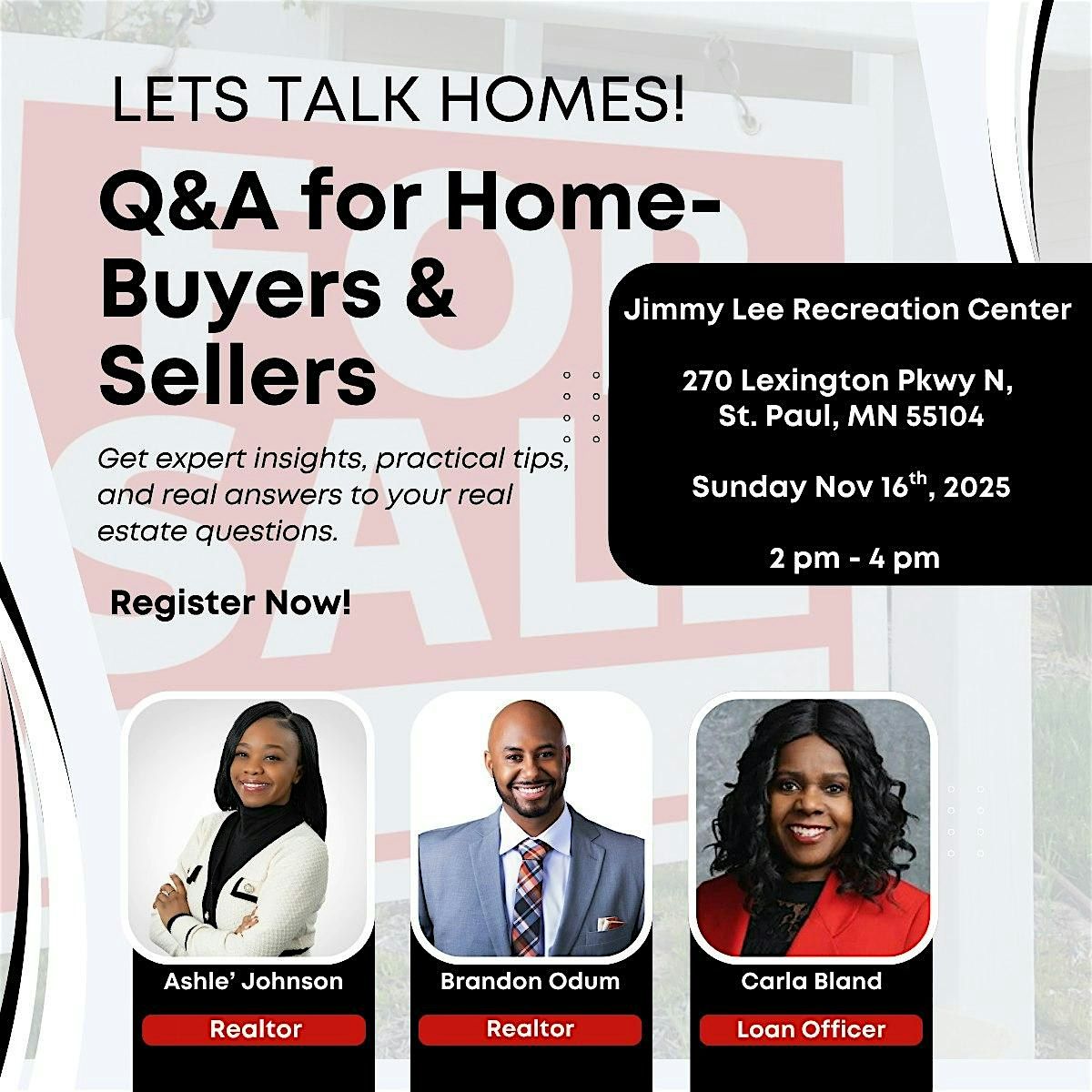 Lets Talk Homes: Q&A for Homebuyers and Sellers