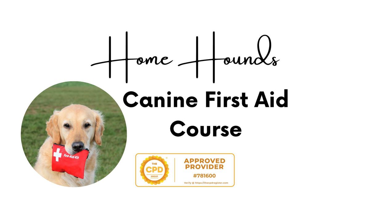 CANINE FIRST AID COURSE