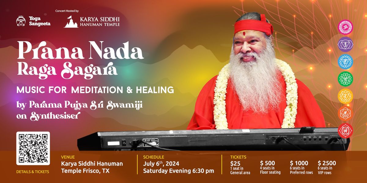 Prana Nada Raga Sagara Music for Meditation & Healing Concert